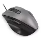 Мышь Оклик 504M черный/серый оптическая 3600dpi silent USB 6but (2004741)