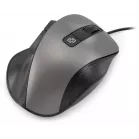 Мышь Оклик 504M черный/серый оптическая 3600dpi silent USB 6but (2004741)