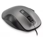 Мышь Оклик 504M черный/серый оптическая 3600dpi silent USB 6but (2004741)