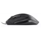 Мышь Оклик 504M черный/серый оптическая 3600dpi silent USB 6but (2004741)