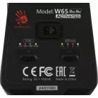 Мышь A4Tech Bloody W65 Max Mini черный оптическая 12000dpi USB 9but (W65 MAX MINI STONE BLACK)