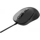 Мышь Оклик 211M черный оптическая 2400dpi USB для ноутбука 6but
