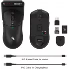 Мышь A4Tech Bloody R72 Ultra Duo черный оптическая 20000dpi беспров. USB/USB-C 7but