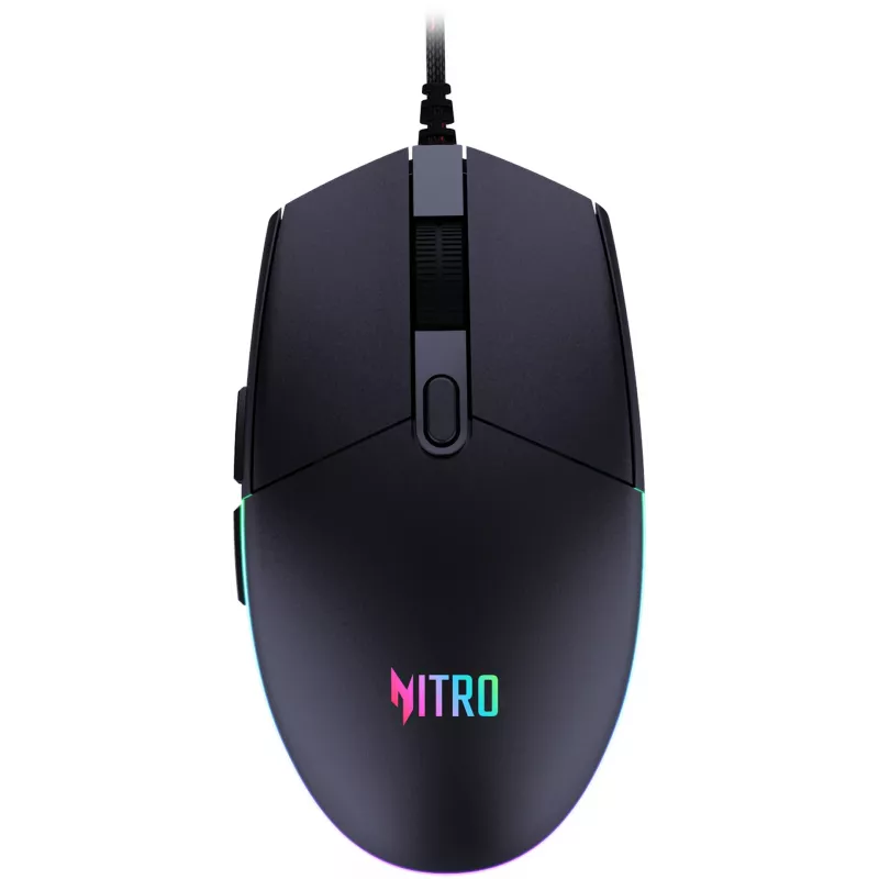 Мышь Acer Nitro OMW400 черный оптическая 6400dpi USB 6but (ZL.MCEEE.02U)