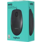 Мышь Logitech M90 черный оптическая 1000dpi USB 2but (910-001793)