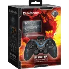 Геймпад Defender Blaster черный Bluetooth Беспроводной виброотдача (в компл.:держатель для смартфона/кабель USB) (64283)