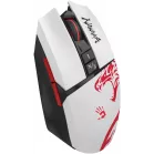 Мышь A4Tech Bloody R36 Ultra белый/черный/красный оптическая 12000dpi беспров. USB 7but (R36 ULTRA NARAKA USB)