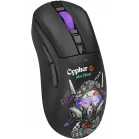 Мышь A4Tech Bloody R73 Pro черный/рисунок оптическая 26000dpi беспров. USB/USB-C 7but (R73 PRO CYPHER GHOST)
