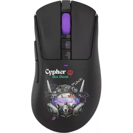 Мышь A4Tech Bloody R73 Pro черный/рисунок оптическая 26000dpi беспров. USB/USB-C 7but (R73 PRO CYPHER GHOST)