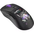 Мышь A4Tech Bloody R73 Pro черный/рисунок оптическая 26000dpi беспров. USB/USB-C 7but (R73 PRO CYPHER GHOST)