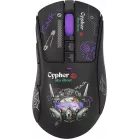 Мышь A4Tech Bloody R73 Pro черный/рисунок оптическая 26000dpi беспров. USB/USB-C 7but (R73 PRO CYPHER GHOST)
