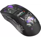 Мышь A4Tech Bloody R73 Pro черный/рисунок оптическая 26000dpi беспров. USB/USB-C 7but (R73 PRO CYPHER GHOST)