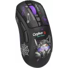 Мышь A4Tech Bloody R73 Pro черный/рисунок оптическая 26000dpi беспров. USB/USB-C 7but (R73 PRO CYPHER GHOST)