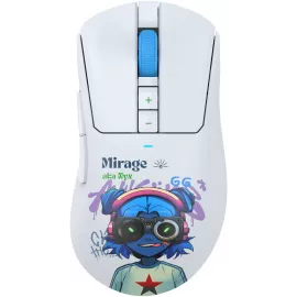 Мышь A4Tech Bloody R73 Pro белый/рисунок оптическая 26000dpi беспров. USB/USB-C 7but (R73 PRO NYX MIRAGE)