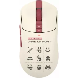 Мышь A4Tech Bloody R72 Ultra Duo белый/красный оптическая 20000dpi беспров. USB/USB-C 7but (R72 ULTRA DUO PIXELS RED)