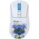 Мышь A4Tech Bloody R73 Ultra Duo белый/рисунок оптическая 20000dpi беспров. USB/USB-C 7but (R73 ULTRA DUO NYX MIRAGE)