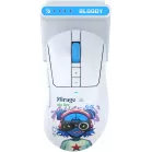 Мышь A4Tech Bloody R73 Ultra Duo белый/рисунок оптическая 20000dpi беспров. USB/USB-C 7but (R73 ULTRA DUO NYX MIRAGE)