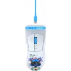 Мышь A4Tech Bloody R73 Ultra Duo белый/рисунок оптическая 20000dpi беспров. USB/USB-C 7but (R73 ULTRA DUO NYX MIRAGE)