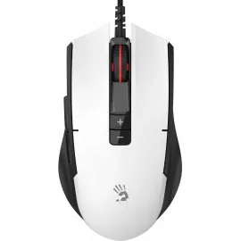 Мышь A4Tech Bloody ES8 белый оптическая 6000dpi USB 7but (ES8 PANDA WHITE)
