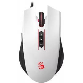Мышь A4Tech Bloody ES7 белый оптическая 6000dpi USB 8but (ES7 PANDA WHITE)