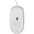 Мышь Acer OMW401 белый оптическая 2000dpi USB 4but (ZL.MCEEE.030)