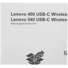 Мышь Lenovo 540 USB-C Wireless Compact темно-серый оптическая 2400dpi беспров. USB-C для ноутбука 3but (GY51D20867)