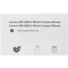 Мышь Lenovo 540 светло-серый оптическая 2400dpi USB 3but (GY51D20877)