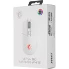 Мышь MSI VERSA 300 W MS-8ZBD белый оптическая 8000dpi беспров. BT/Radio USB 5but (S12-4301440-CLA)