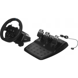 Руль Logitech G923 10кноп. (с педалями) черный