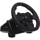 Руль Logitech G923 10кноп. (с педалями) черный