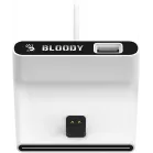 Мышь A4Tech Bloody R77 Ultra Dock белый оптическая 20000dpi беспров. USB 5but
