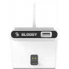Мышь A4Tech Bloody R77 Ultra Dock белый оптическая 20000dpi беспров. USB 5but