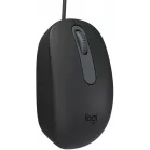 Мышь Logitech M86 черный оптическая 1000dpi USB для ноутбука (910-007661)