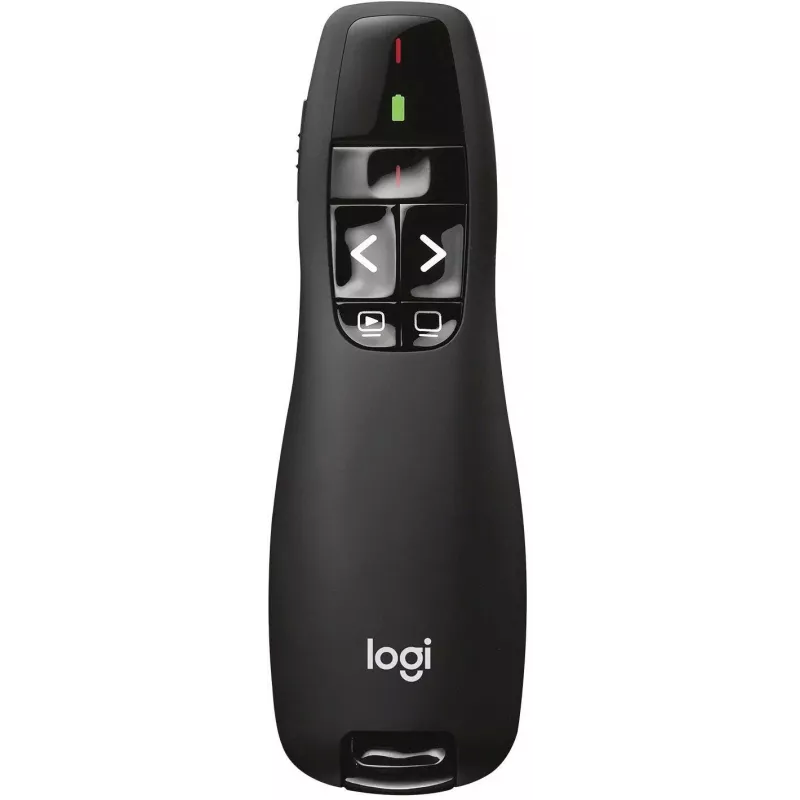 Презентер Logitech R400 Radio USB (15м) черный