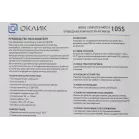 Мышь Оклик 105S черный оптическая 800dpi USB для ноутбука 3but (400941)