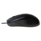 Мышь Оклик 305M черный оптическая (1000dpi) USB (3but)
