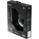 Мышь A4Tech X-7120 черный оптическая 2000dpi USB2.0 7but (X-710BK+X7-200MP)
