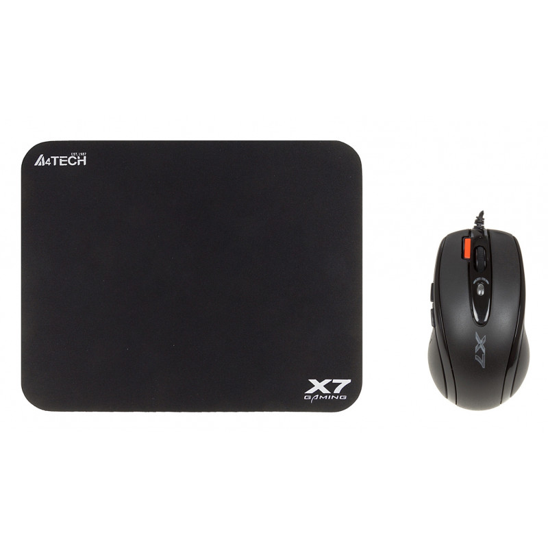 Мышь A4Tech X-7120 черный оптическая 2000dpi USB2.0 7but (X-710BK+X7-200MP) Мышь A4Tech X-7120 черный оптическая 2000dpi USB2.0 7but (X-710BK+X7-200MP)