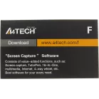 Мышь A4Tech V-Track Padless N-70FX черный оптическая 1600dpi USB для ноутбука 7but