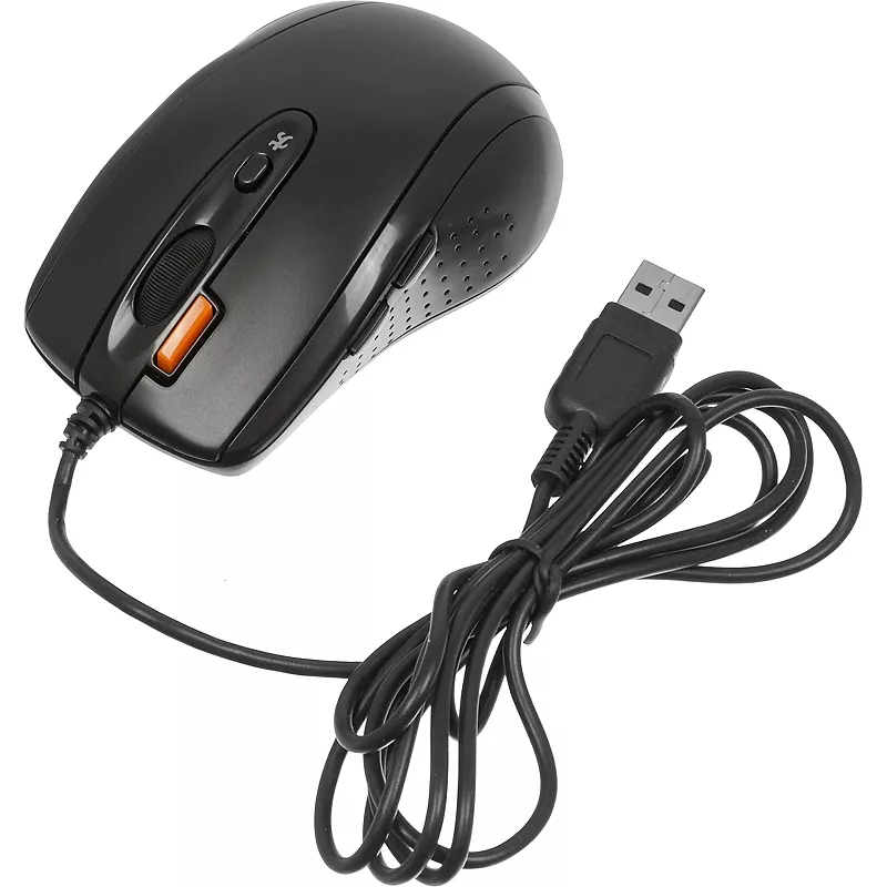 Мышь A4Tech V-Track Padless N-70FX черный оптическая 1600dpi USB для ноутбука 7but