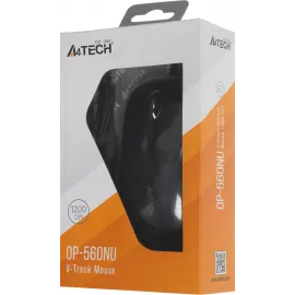Мышь A4Tech OP-560NU черный оптическая 1200dpi USB 3but