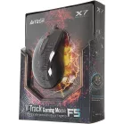 Мышь A4Tech V-Track F5 черный/рисунок оптическая 3000dpi USB 6but