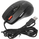 Мышь A4Tech V-Track F5 черный/рисунок оптическая 3000dpi USB 6but