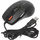 Мышь A4Tech V-Track F5 черный/рисунок оптическая 3000dpi USB 6but