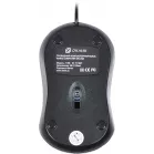 Мышь Оклик 115S черный/красный оптическая 1200dpi USB для ноутбука 3but (711637)