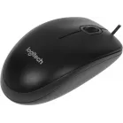 Мышь Logitech B100 черный оптическая 1000dpi USB 2but (910-003357)