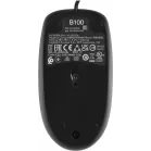 Мышь Logitech B100 черный оптическая 1000dpi USB 2but (910-003357)
