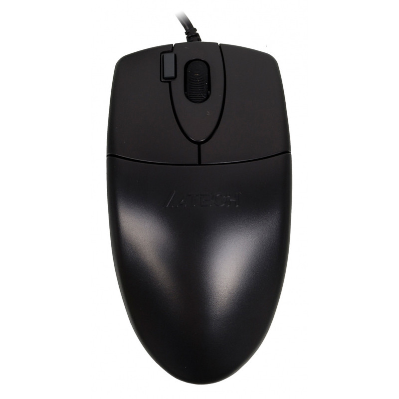 Мышь A4Tech OP-620D черный оптическая (1200dpi) USB (4but)