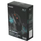 Мышь A4Tech XL-750BK черный лазерная 3600dpi USB 6but (XL-750BK USB)