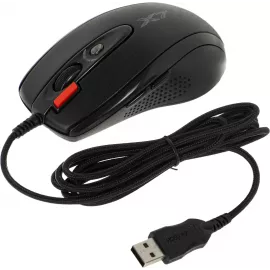 Мышь A4Tech XL-750BK черный лазерная 3600dpi USB 6but (XL-750BK USB)